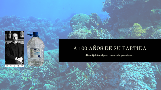 🌊 A 100 años de su partida… René Quinton sigue vivo en cada gota de mar