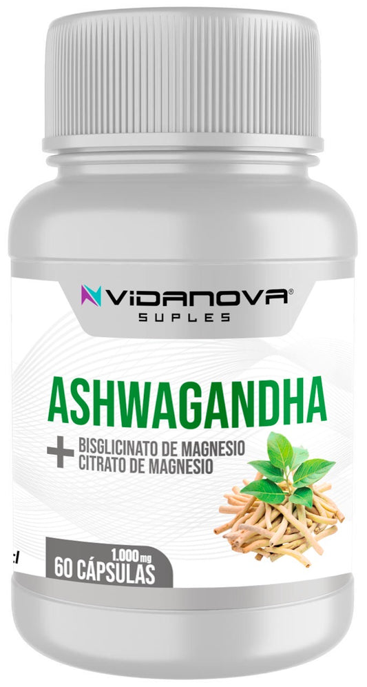 Ashwagandha + Magnesio 1000 mg 60 CAPS