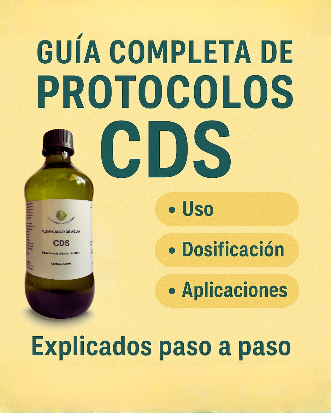 PURIFICADOR DE AGUA 500 ml Vidrio LSETM