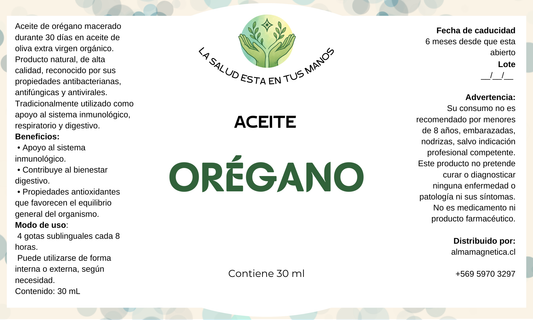 Aceite de Orégano
