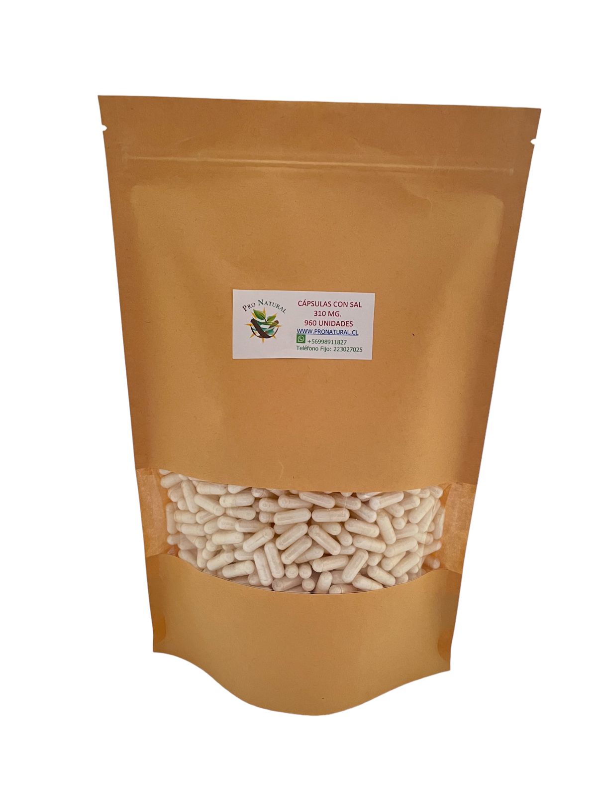 Cápsulas con Sal (para hiponatremia)