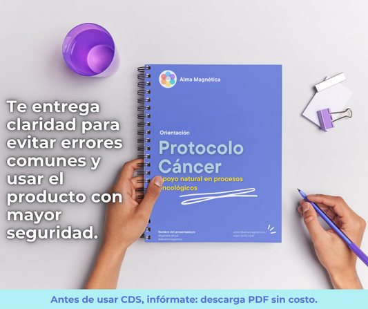 Guía Apoyo Natural en Procesos Oncológicos (PDF Gratis) | AlmaMagnética