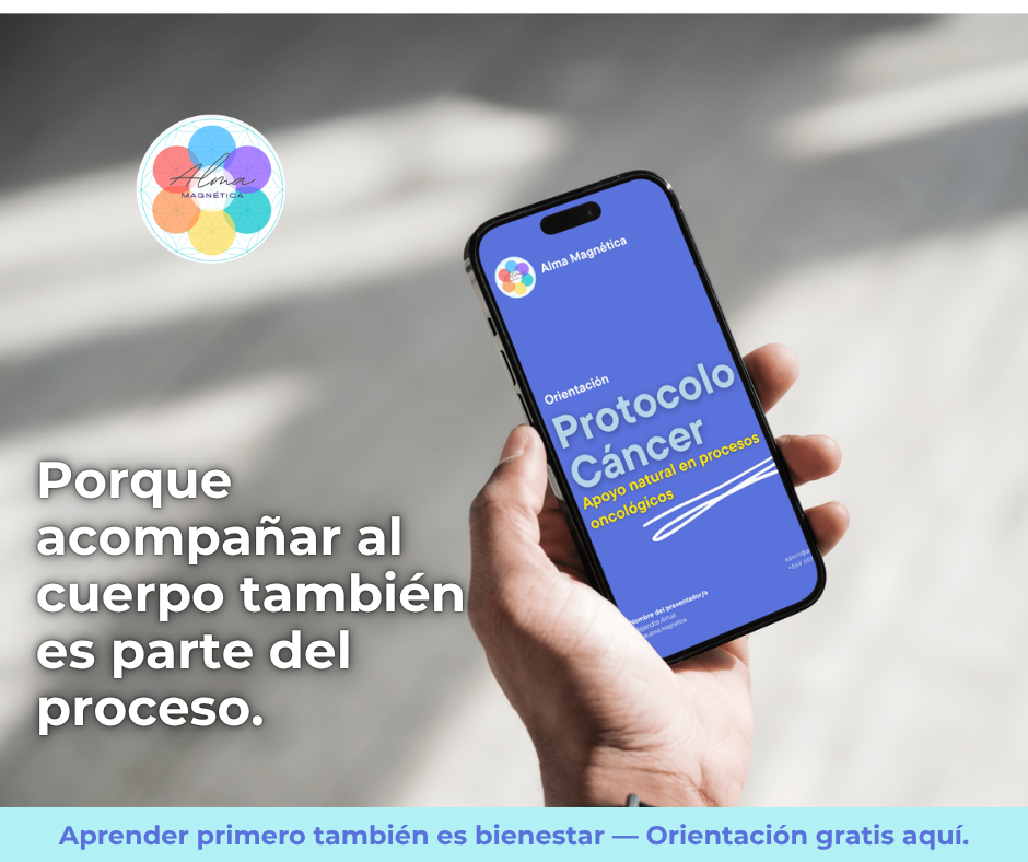 Guía Apoyo Natural en Procesos Oncológicos (PDF Gratis) | AlmaMagnética