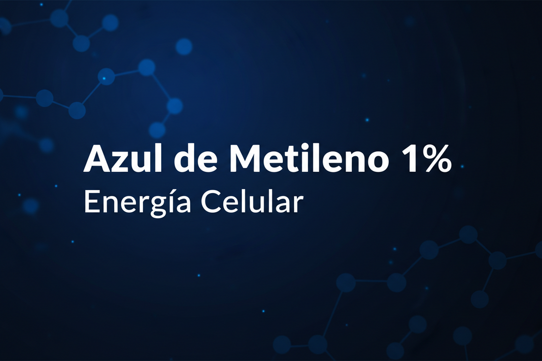 Azul de metileno para longevidad: lo que sí y lo que no