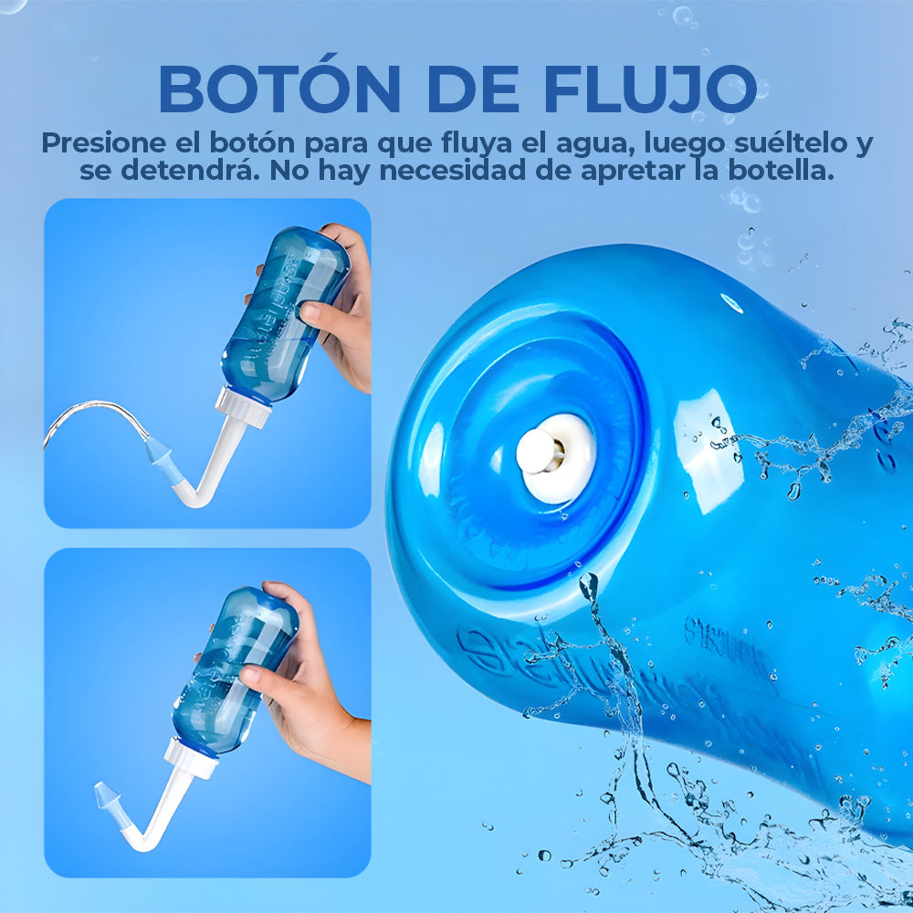 Limpiador Nasal Irrigador Lavado Rinitis