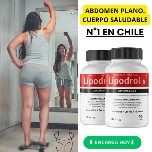 🔥 Lipodrol – Quema grasa natural con energía y vitalidad