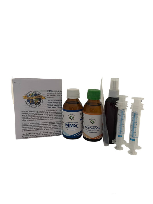 KIT PURIFICADOR DE AGUA 125ml Vidrio
