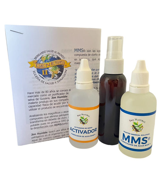 KIT PURIFICADOR DE AGUA 60ml Plástico Gotario