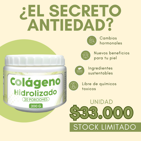 Colágeno Hidrolizado en Polvo – Belleza y vitalidad desde adentro